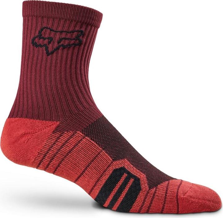 Fox Socks 23 6" Ranger Cushion Drk Mrn S (S/M)