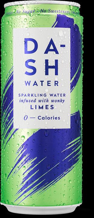 Actual product image Dash Water Lime Sparkling Water (12 x 33 cl)