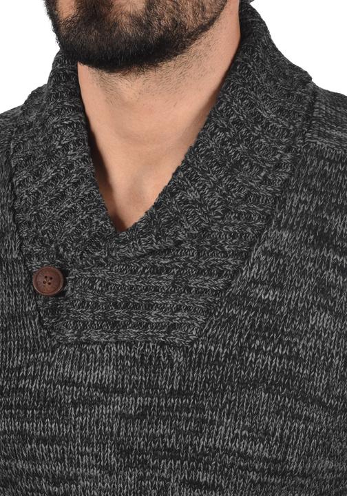 Immagine prodotto Solid Phil Maglione In Maglia Grossa Pullover Maglieria Da Uomo Con Collo A Scialle In Cotone 100% (3XL)