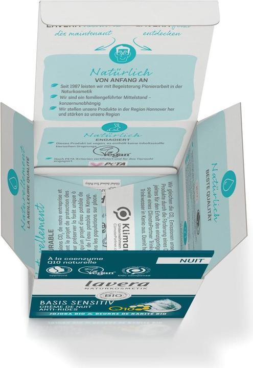 Immagine prodotto Lavera Crema notte antirughe Q10 (50 ml)