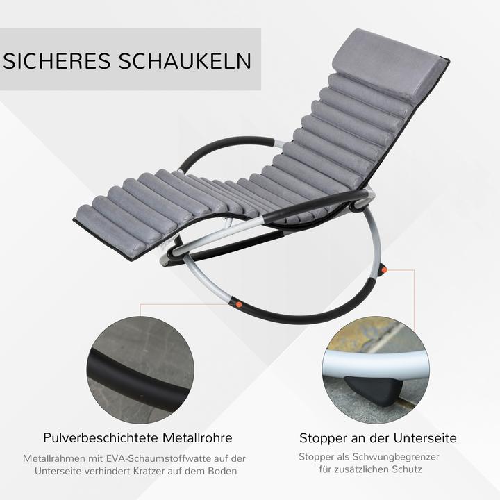 Produktbild Outsunny Schwingsessel Schaukelliege