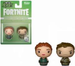 Produktbild NoName FORTNITE - 2 Pint Size Heroes Figures - Pathfinder & Trooper - 6cm