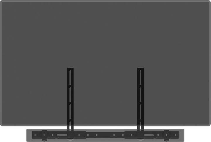 Actual product image Multibrackets Soundbar bracket (1 pcs., Wall installation, Not movable)