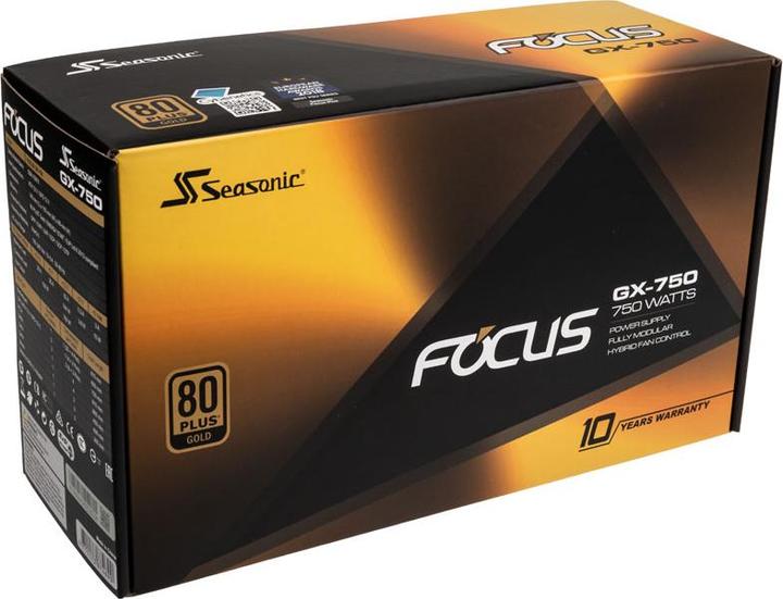 Produktbild Seasonic Focus GX (750 W)