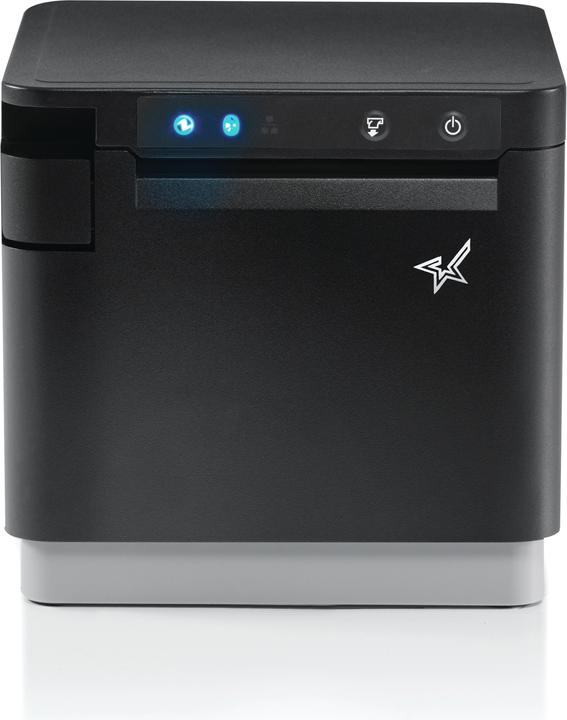 Actual product image Star Micronics MCP31CBI BK E+U, Printer, 400mm/s, DT, 58/80mm, BT, USB-C, USB-A, CloudPRNT, Black, E (Ethernet, USB-C, USB, Bluetooth)