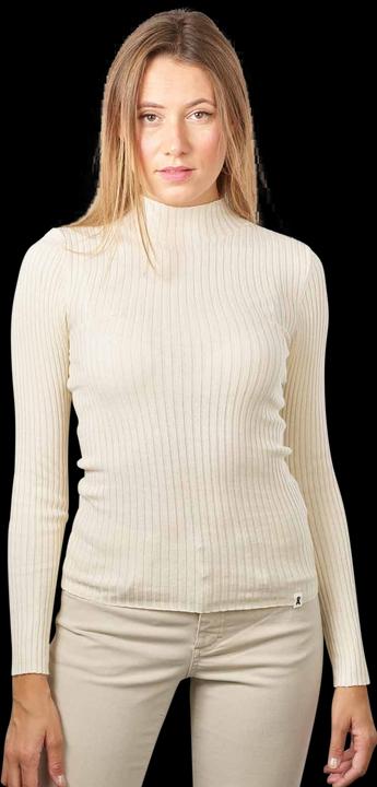 Armedangels Alaania Pullover Stand-Up Collar Oatmilk (XL)