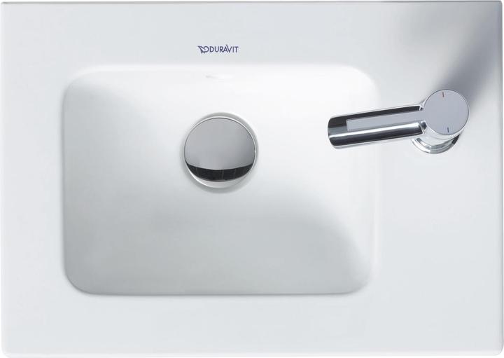 Produktbild Duravit Handwaschbecken ME by Starck o ÜL m HLB 430x300mm 1 HL we sdm WG (300 mm, 430 mm)