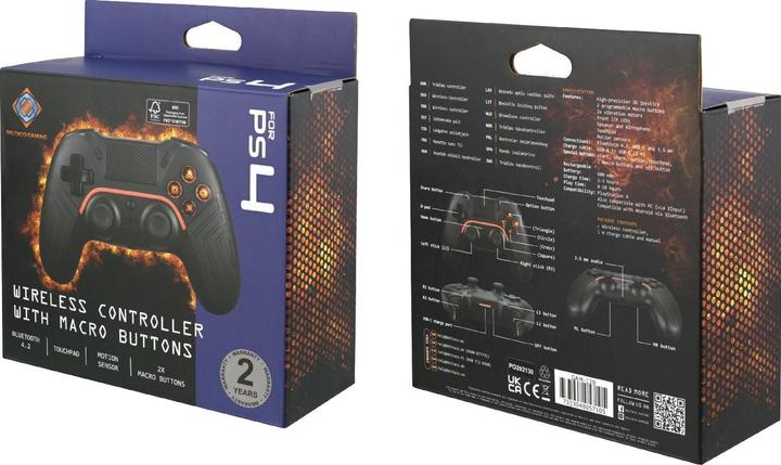 Actual product image Deltaco Gaming Wireless PS4 & PC Controller (PS4, PC, Android)