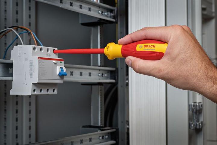 Produktbild Bosch Professional VDE-Schraubendreher-Set (Torx (TX), Pozidriv-Kreuzschlitz (PZ), Schlitzschrauben)