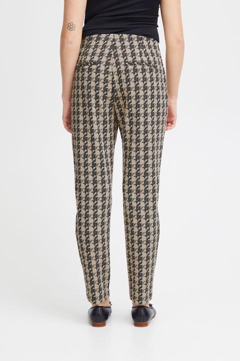 Actual product image Ichi IHKATE HOUNDSTOOTH PA 20120297 (L)