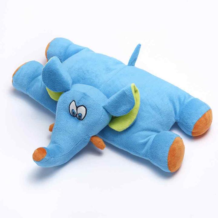 Actual product image Travel Blue Trunky elephant (Head & neck pillow)