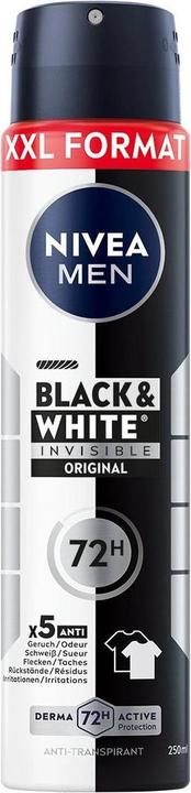 Actual product image NIVEA MEN Black & White Invisible Original Spray XXL (Spray, 250 ml)