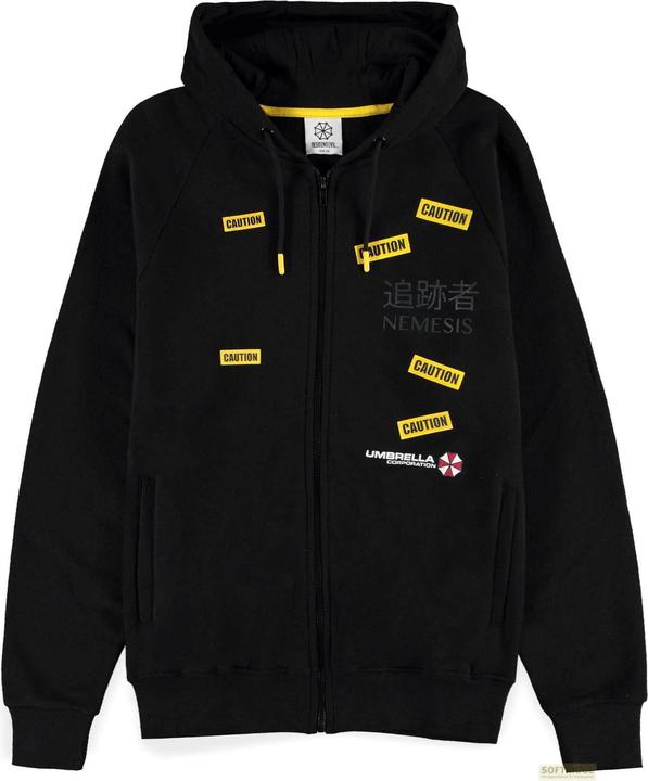 Immagine prodotto Difuzed Resident Evil - Felpa con cappuccio con zip da uomo - 2XL (XXL)