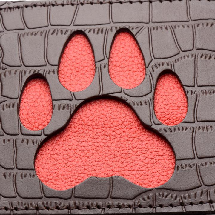 Image du produit Strict Leather Paddle en Cuir en Forme de Patte de Chiot