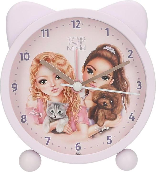 Top Model Topmodel - Alarm Clock KITTY and DOGGY - Lilac - 11 cm (413548)
