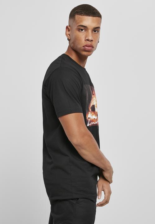 Actual product image Mister Tee Burning Car Tee (XXL)
