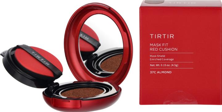 Actual product image TirTir Mini Size Mask Fit Red Cushion Foundation - Full Coverage, Weightless (#37C Almond)