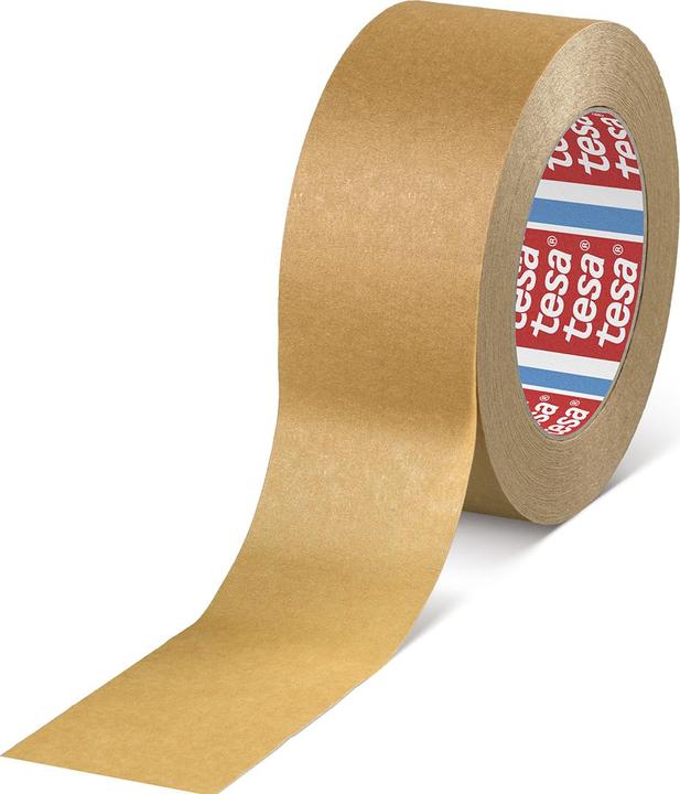 Produktbild tesa 4304 Papier Abdeckband bronzen Gummi, Stärke 0.145mm, 50mm x 50m (50 mm)