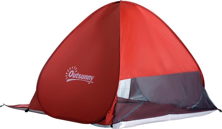 Produktbild Outsunny Pop-Up Zelt für 2 Personen (Wurfzelt, 0.80 kg, 2 Personen)