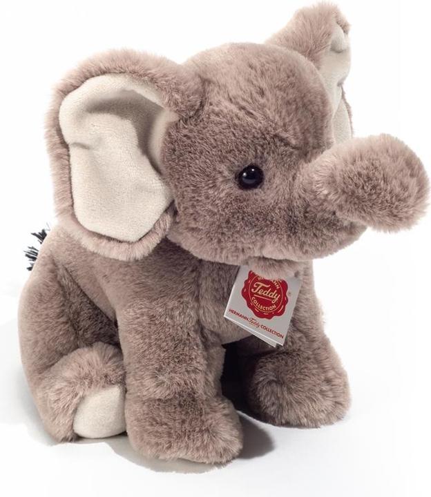 Produktbild Teddy Hermann Elefant sitzend (12 cm)