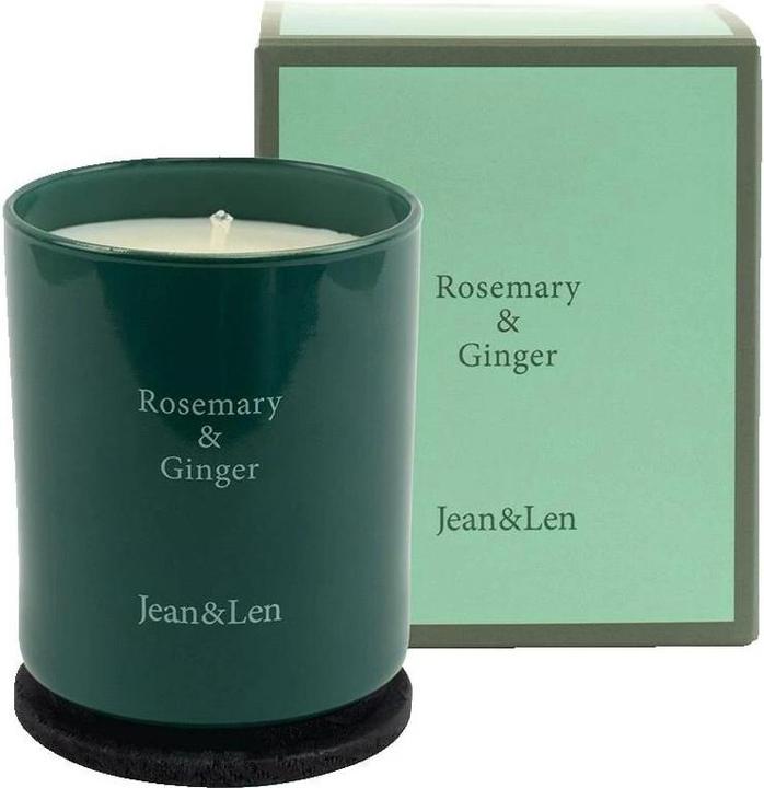Actual product image Jean & Len Scented Candle Rosemary & Ginger 230 g