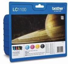 Produktbild Brother LC-1100 Value Blister Pack - 4er-Pack
