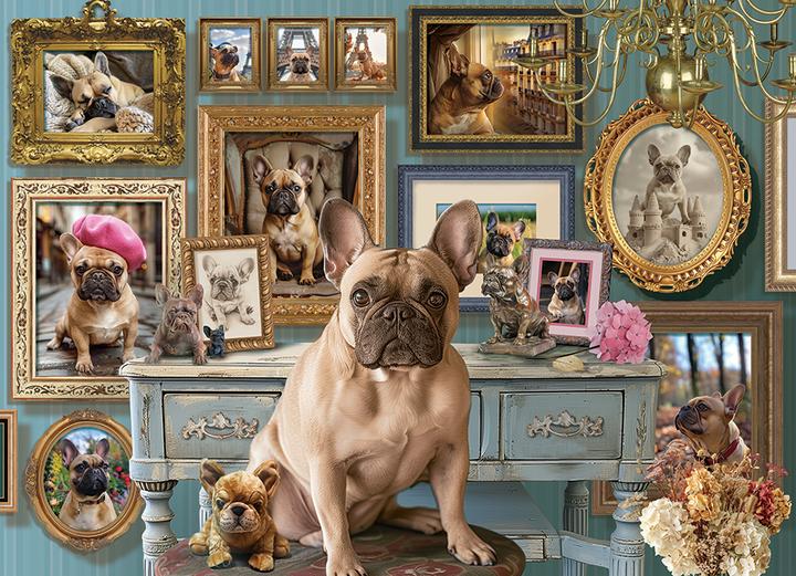Actual product image Cobble Hill Französische Bulldogge 500 Teile (500 pieces)