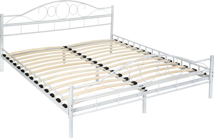 Produktbild tectake Metallbett (200 x 180 cm)