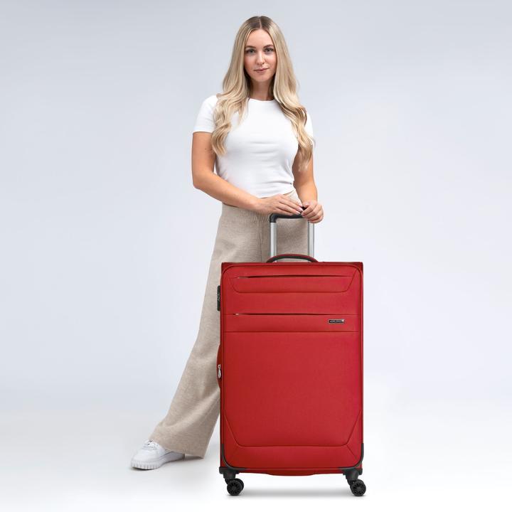 Actual product image Worldpack Chicago 4-wheel trolley L 78 cm with expansion fold (95 l, XL (from 140l))