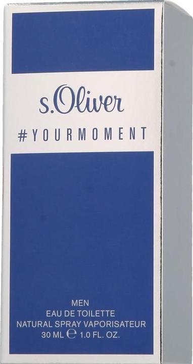 Actual product image S.Oliver Your Moment Men Eau de Toilette 30 ml (Eau de toilette, 30 ml)