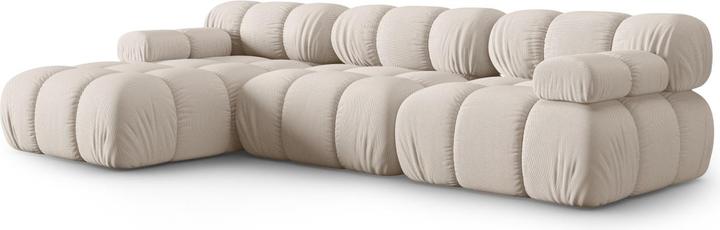 Actual product image Micadoni Modular Left Corner Sofa, "Bellis", 4 Seats, 282x155x70Made in Europe (Corner sofa)