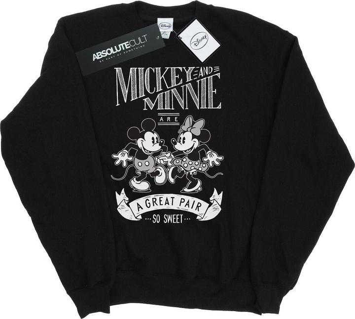Disney Mickey And Minnie Mouse Great Pair Sweatshirt Jungen