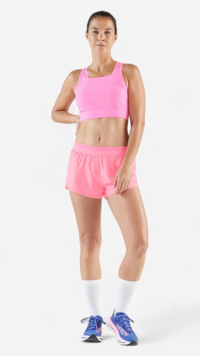 Actual product image Kiprun Laufshorts Trailrunning Damen leicht - Run 900 Light rosa (XL)