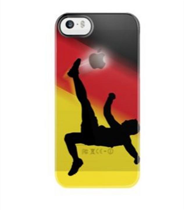 Actual product image Uncommon Deflector Hardcase iPhone 5/5S/SE Germany Bicycle Kick (Apple iPhone 5s, Apple iPhone 5)