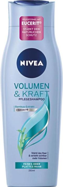 NIVEA Volume & Strength (250 ml, Flüssiges Shampoo)