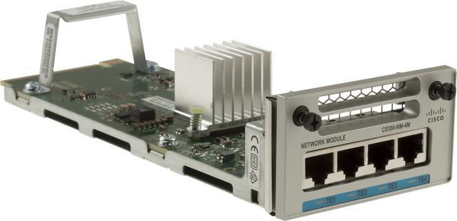 Image du produit Cisco Module d'extension - 100M/1G/2.5G/5G/10 Gigabit Ethernet x 4 (4 Ports)