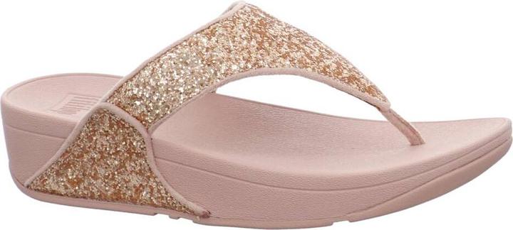 Fitflop Lulu Glitter Toe Thongs (41)