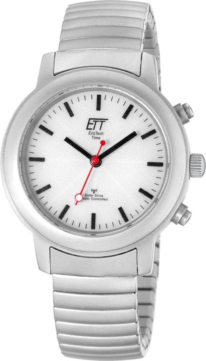 ETT ELS-11188-11M Solar Drive Funkuhr Basic Damenuhr 35mm 5ATM (Funkuhr, 35 mm)