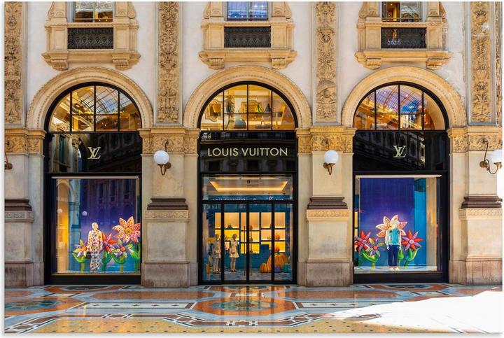 Actual product image Artland Luxury shop window LOUIS VUITTON U4TJ (60 x 40 cm)