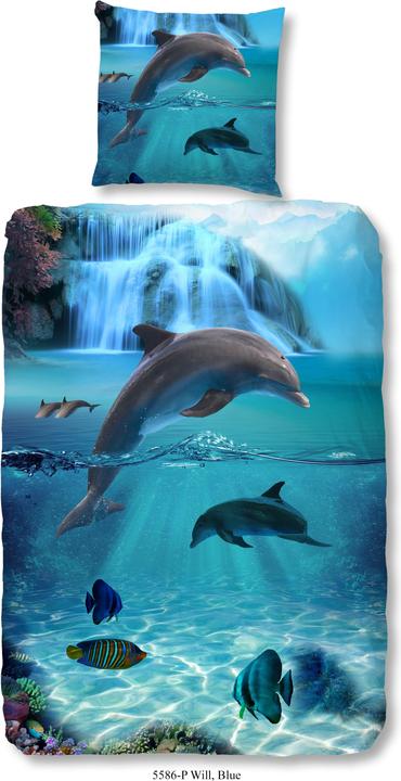 Produktbild Good Morning Delfin (Bettwäsche Set, 135 x 200 cm, 80 x 80 cm)