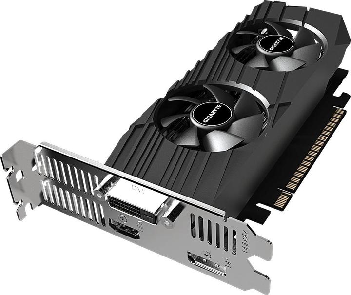 Produktbild Gigabyte GeForce GTX 1650 Low Profile VGA GDDR5 PCI Express 3. DisplayPort 1. HDMI 2. (4 GB)