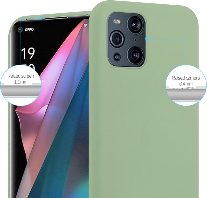 Productafbeelding Cadorabo TPU Candy Cover (Oppo Find X3 Pro)