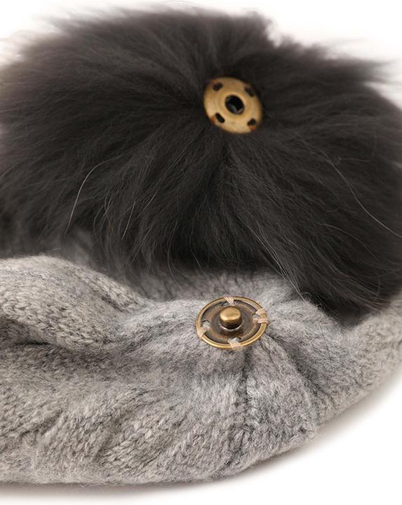 Immagine prodotto Bellemere Beanie Soft Cable Knit Cashmere