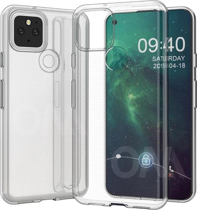 Actual product image Screenguard Google Pixel 5 Flexible TPU Clear Case (Google Pixel 5)