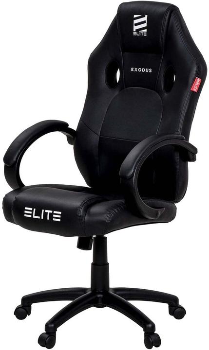 Elite Chaise de jeu MG100 Exodus, noir