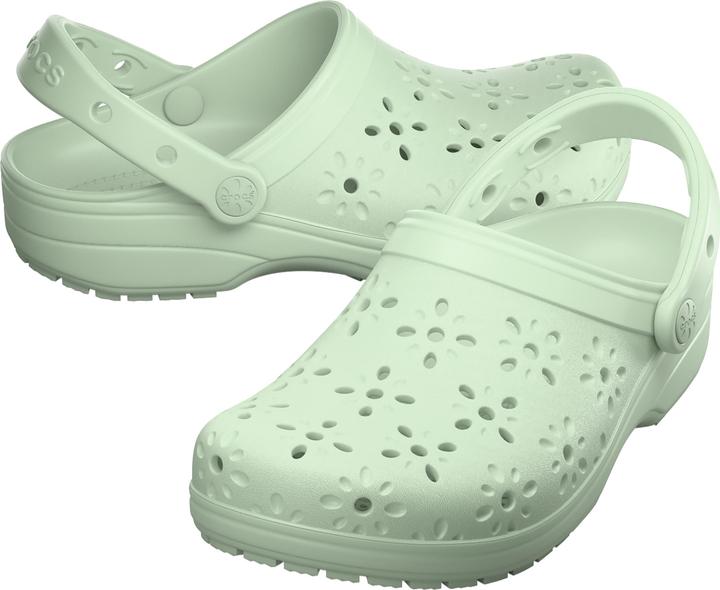 Actual product image Crocs Classic Floral Cut Out Clog (37, 38)