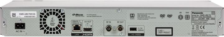 Actual product image Panasonic Dmr-Ubc70egs (500 GB, Bluray Player, Blu-ray Recorder)