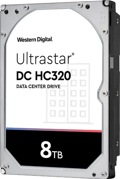Image du produit WD Ultrastar DC HC320 (8 To, 3.5", CMR)
