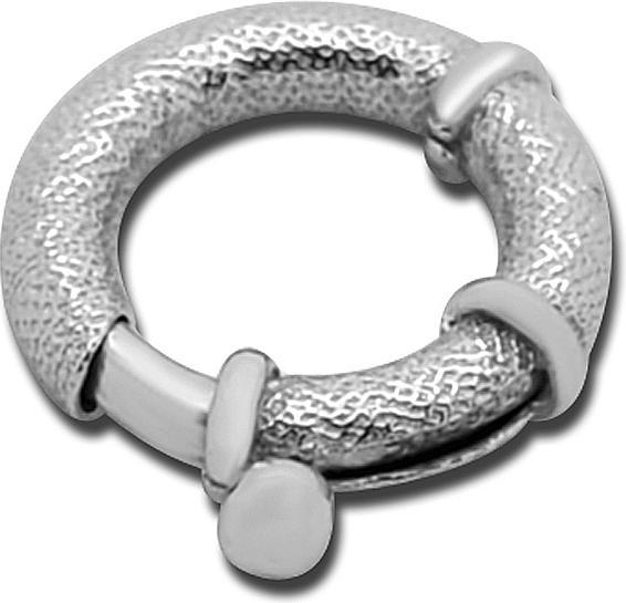 Actual product image Leyda Textured Spring Ring Clasp