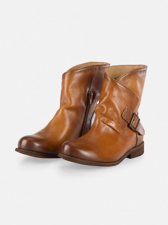 Image du produit Felmini Bottes ODERG W106 Wide Fit en cuir véritable, avec talon bas, fermeture à glissière interne pour (36)